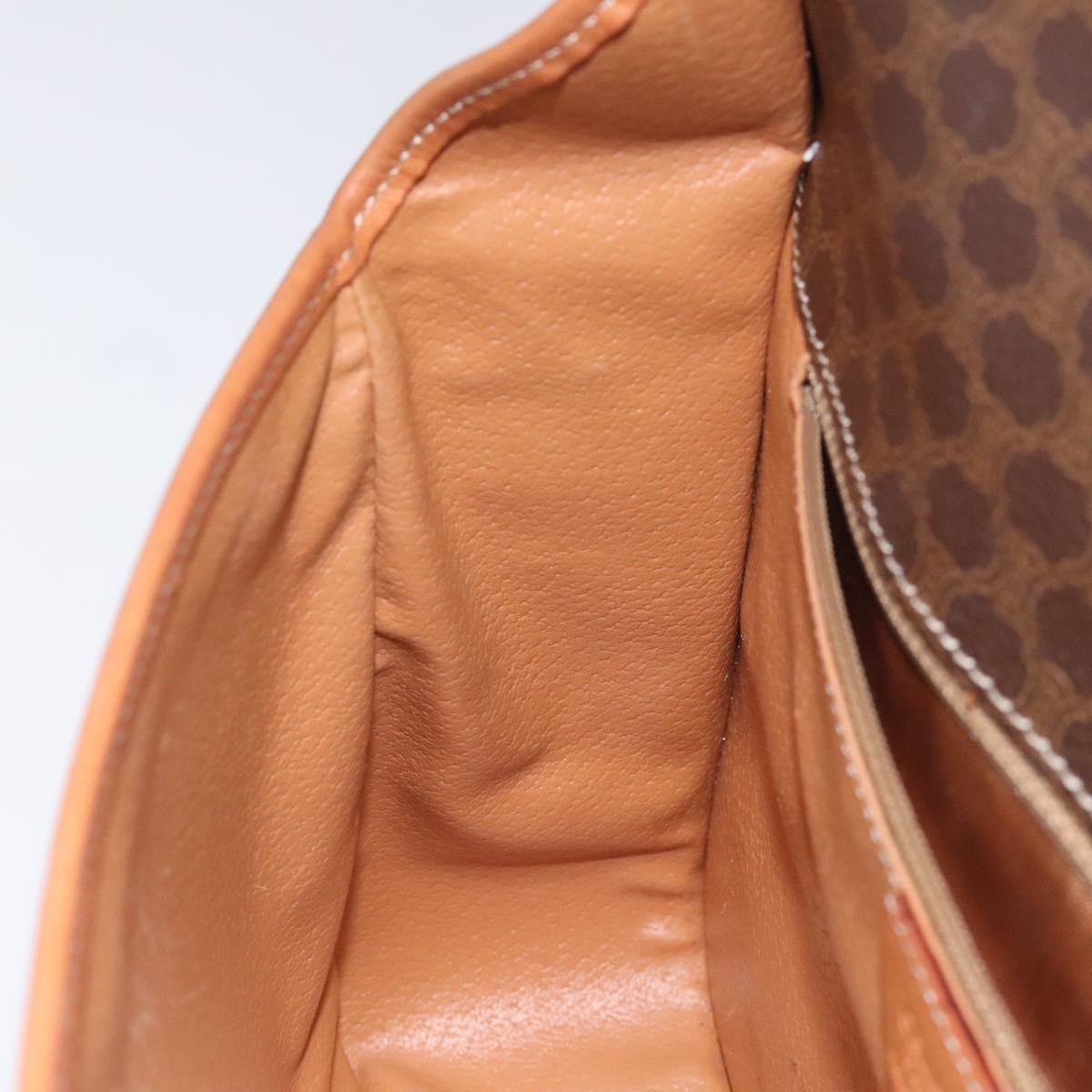 Céline Macadam Brown Canvas Shoulder Bag (Pre-Owned)