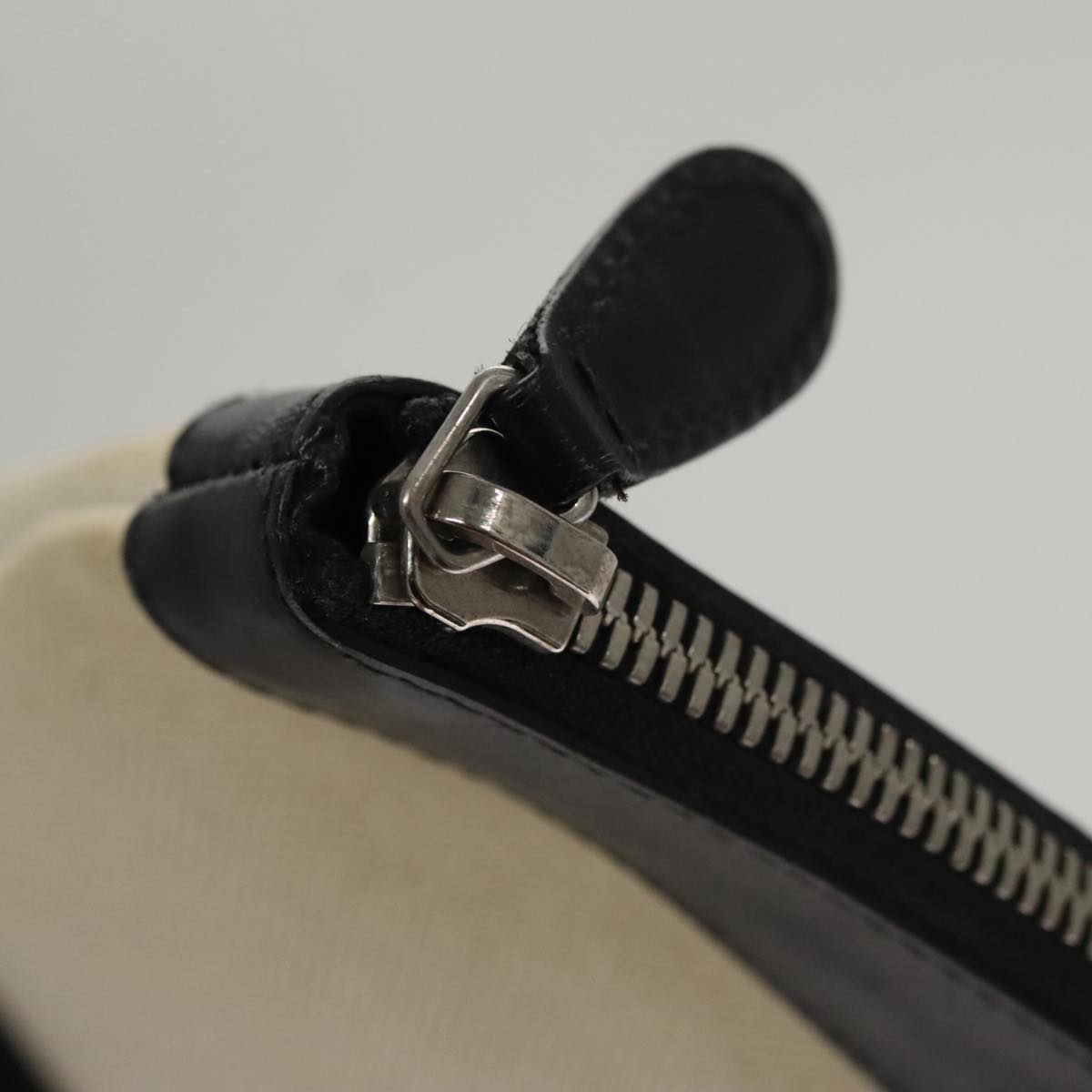 Balenciaga Clip Beige Canvas Clutch Bag (Pre-Owned)