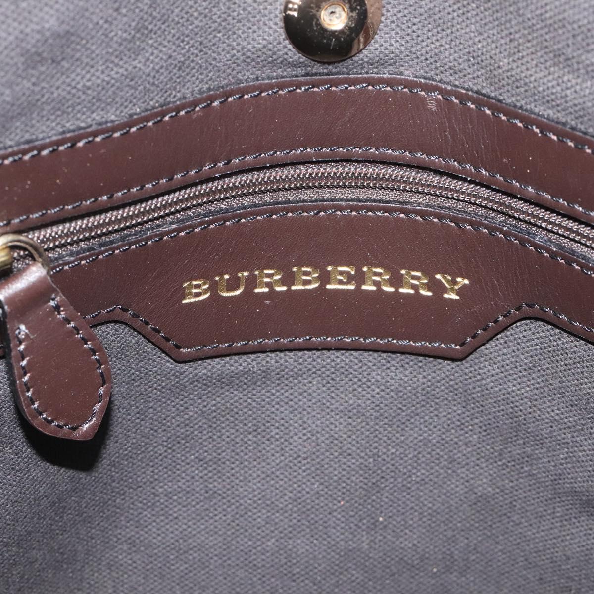 Burberry Nova Check Beige Canvas Tote Bag (Pre-Owned)