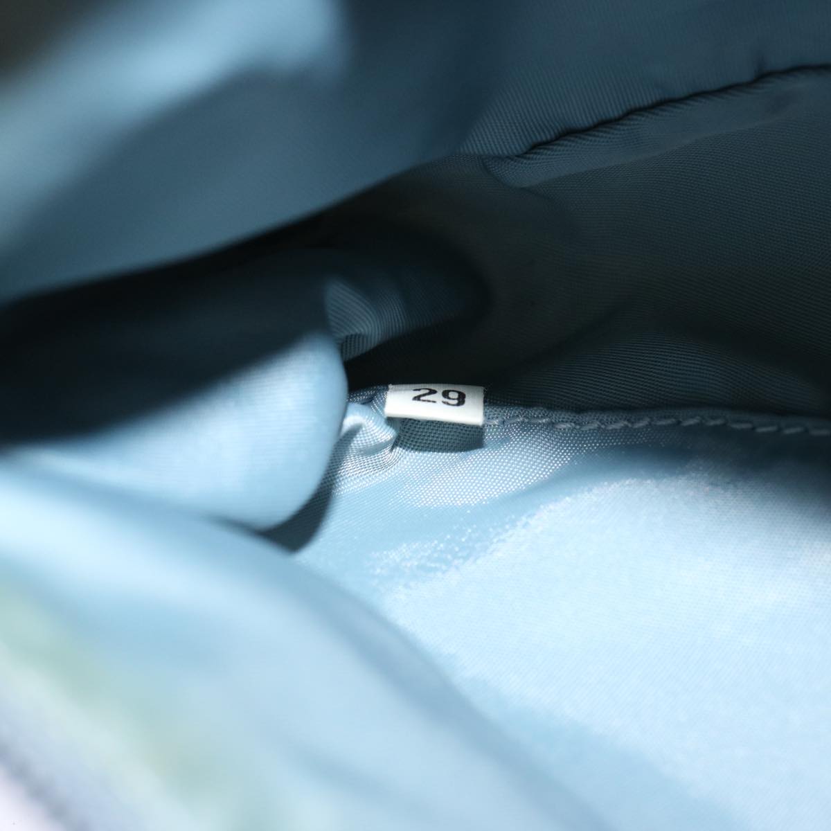Prada Blue Synthetic Clutch Bag (Pre-Owned)