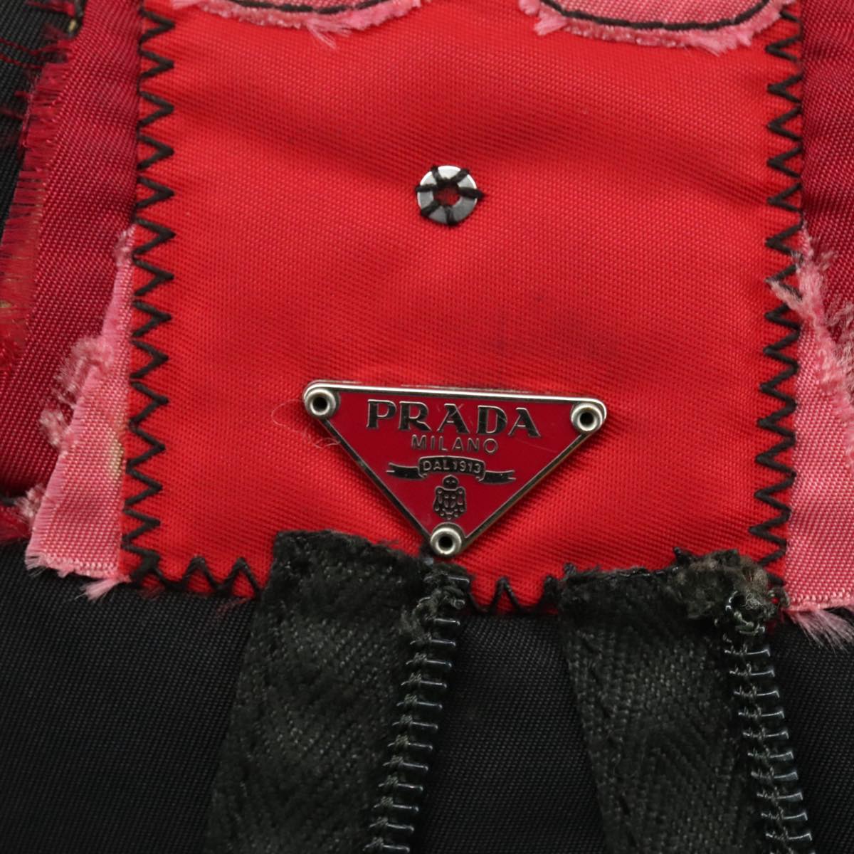 Prada Black Synthetic Shoulder Bag (Pre-Owned)
