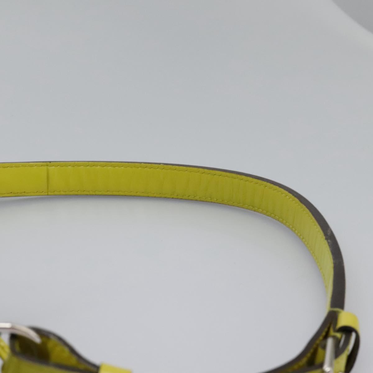 Louis Vuitton Petit Noé Green Leather Shoulder Bag (Pre-Owned)