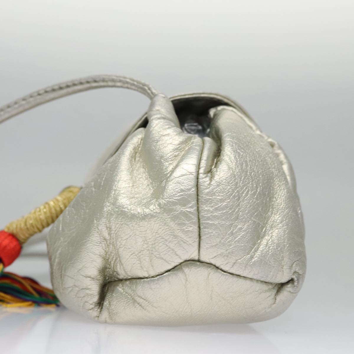 Loewe Silver Leather Shoulder Bag (Pre-Owned)