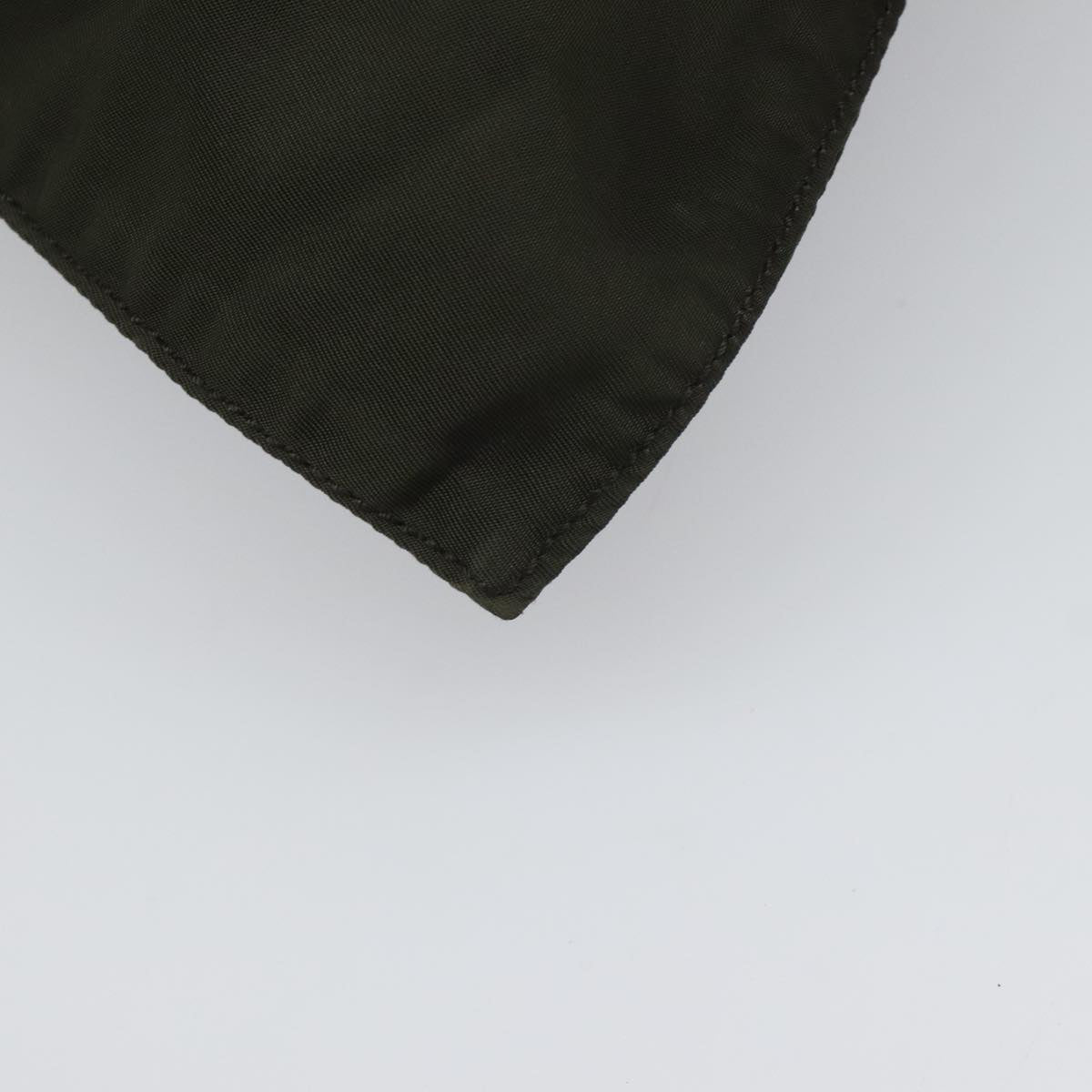 Prada Tessuto Khaki Synthetic Tote Bag (Pre-Owned)