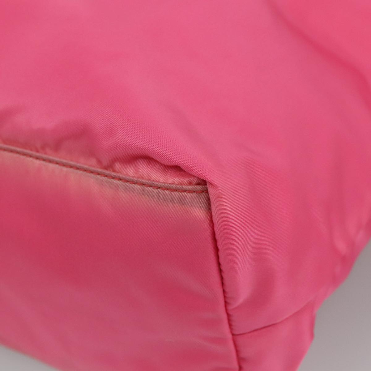 Prada Re-Nylon Pink Synthetic Tote Bag (Pre-Owned)