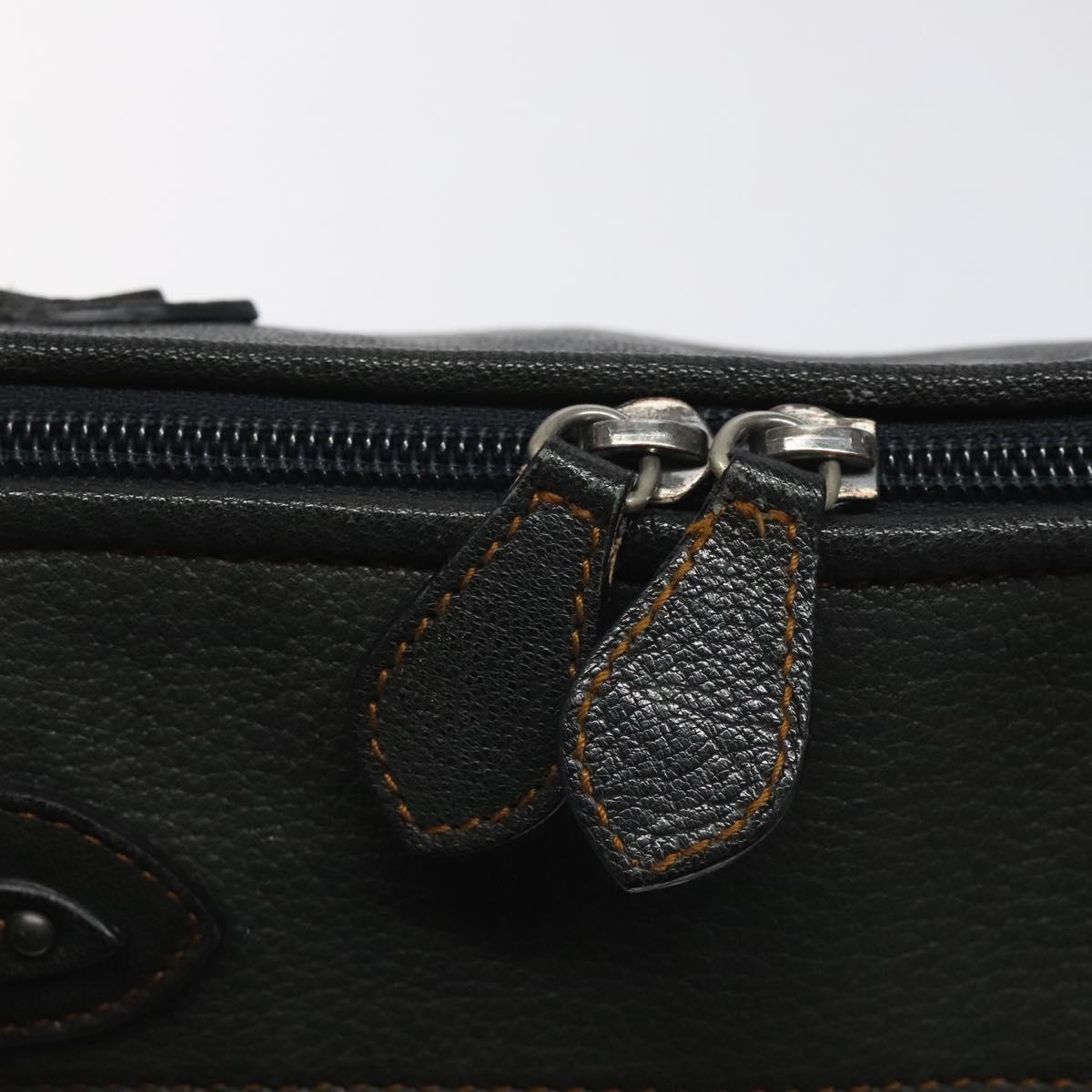 Dior Trotter Navy Canvas Handbag (Pre-Owned)