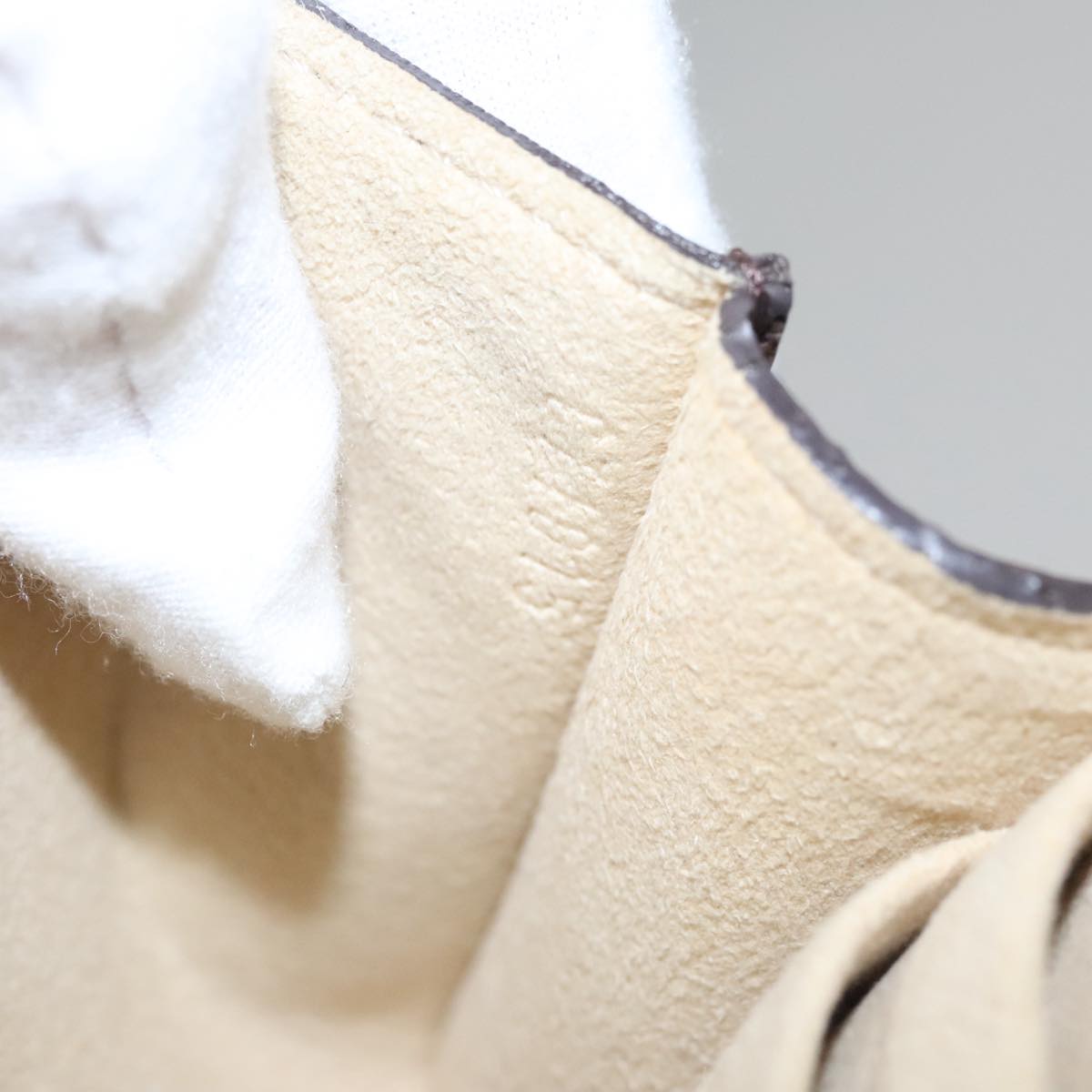 Louis Vuitton Brown Canvas Clutch Bag (Pre-Owned)