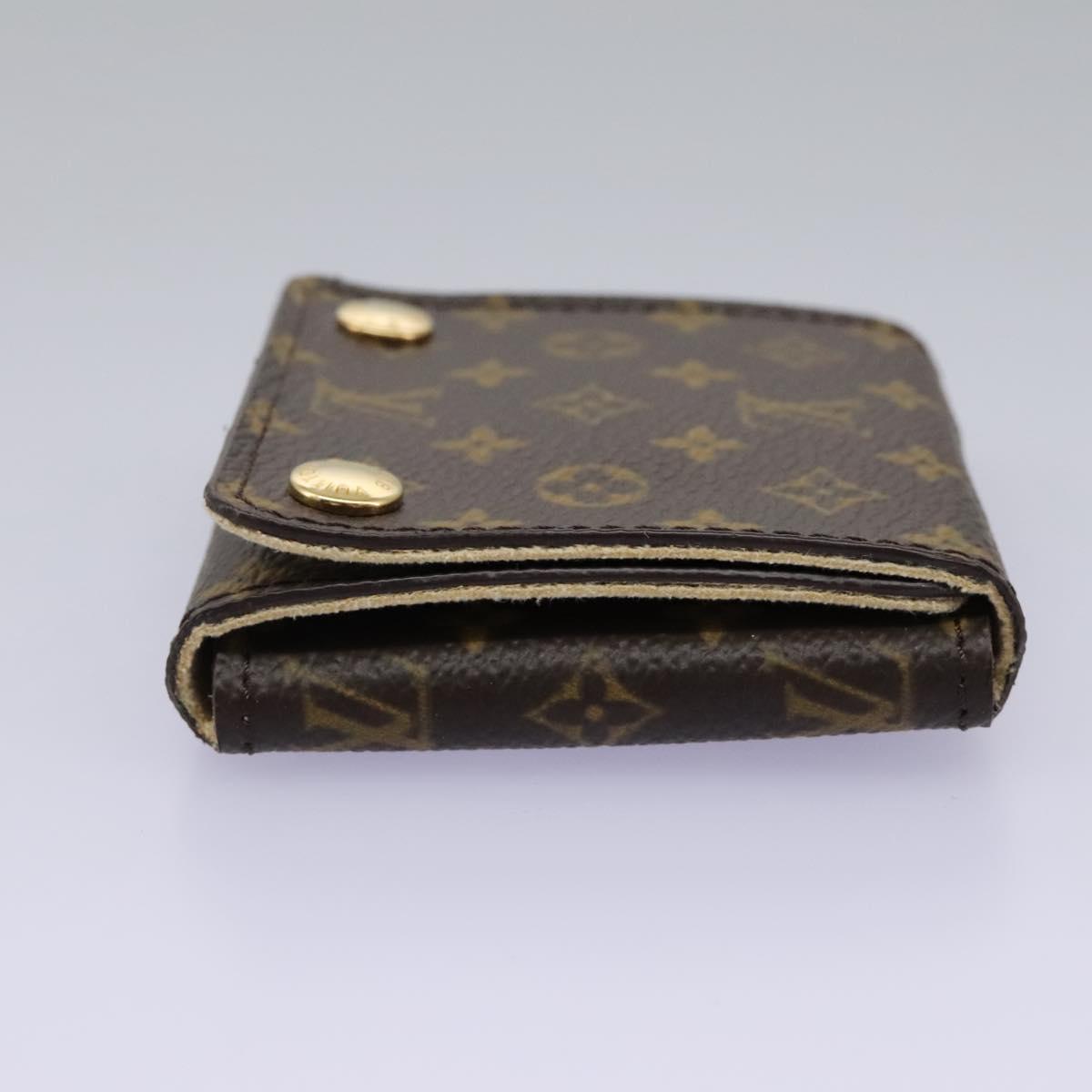 Louis Vuitton Jewelry Case Brown Canvas Wallet (Pre-Owned)