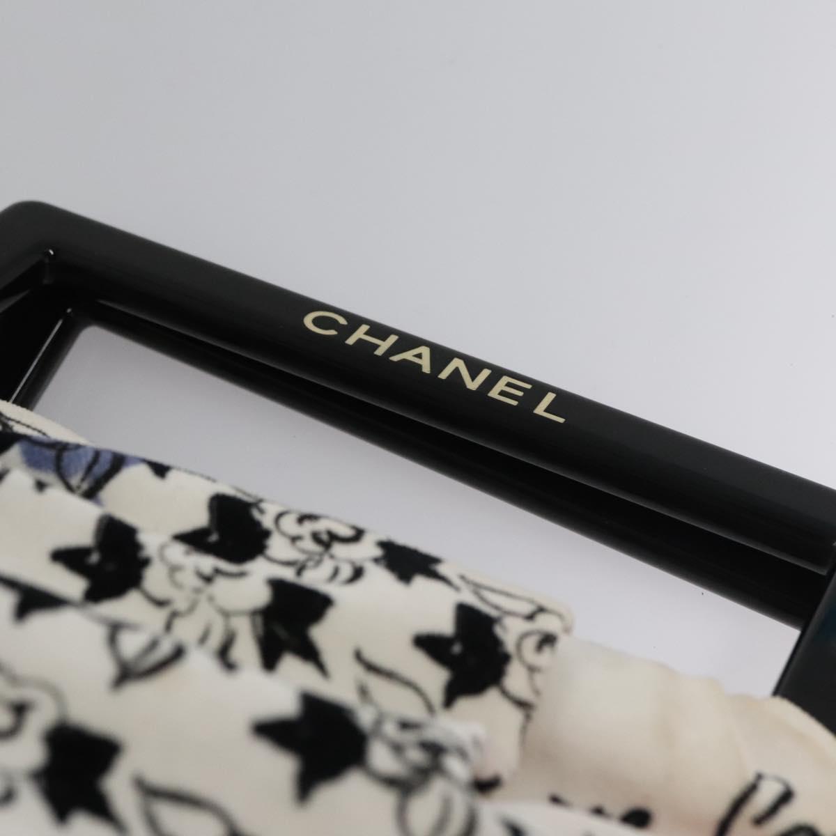 Chanel Cambon White Velvet Handbag (Pre-Owned)