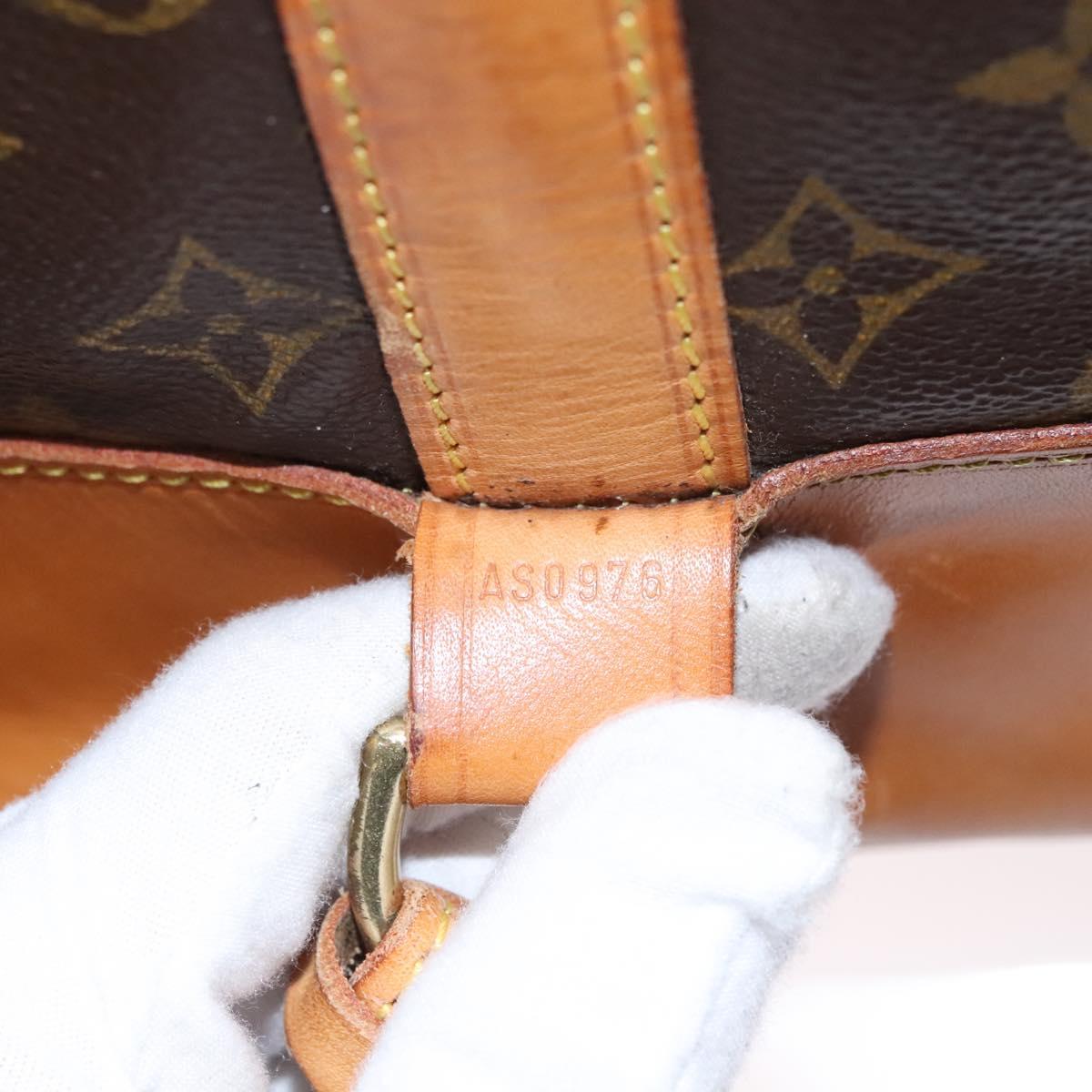 Louis Vuitton Randonnée Brown Canvas Shoulder Bag (Pre-Owned)