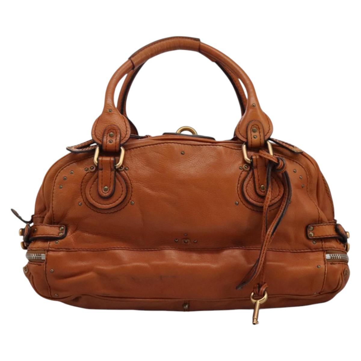 Chloé Paddington Brown Leather Handbag (Pre-Owned)