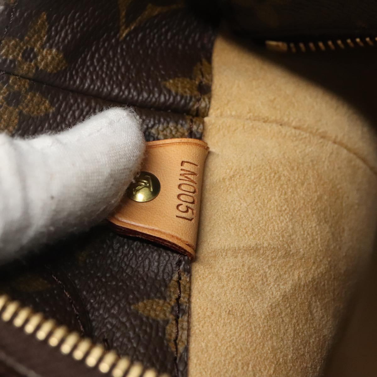 Louis Vuitton Luco Brown Canvas Tote Bag (Pre-Owned)