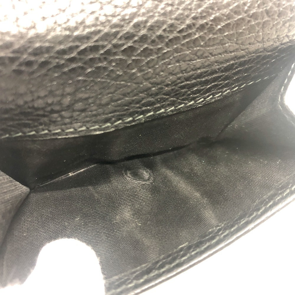 Gucci Black Leather Wallet (Tri-Fold) (Pre-Owned)