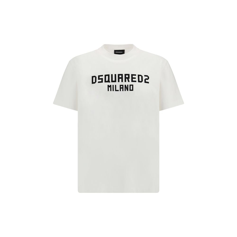 Dsquared² White Cotton Men's T-Shirt