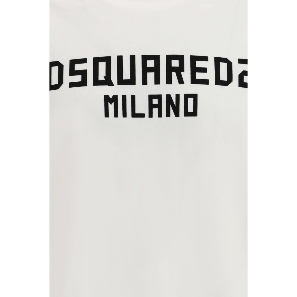 Dsquared² White Cotton Men's T-Shirt