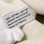 Hermès Sellier Beige Cotton Handbag (Pre-Owned)