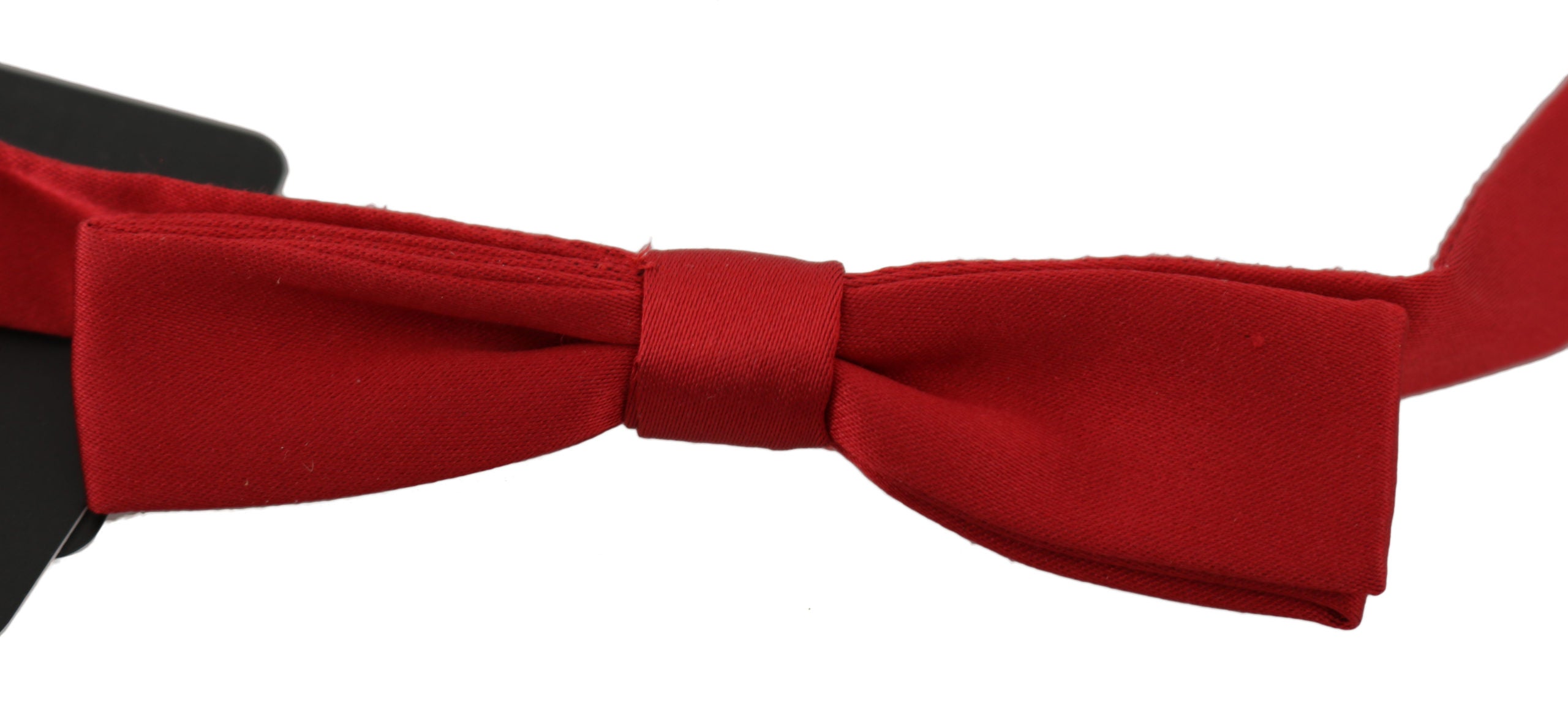 Dolce & Gabbana Elegant Red Silk Bow Men's Tie