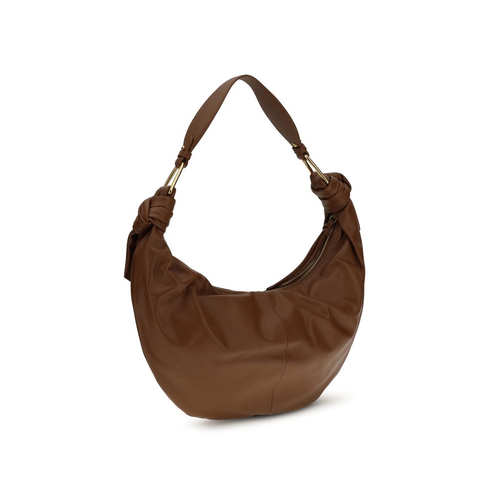 Coccinelle Brown Calf Leather Bos Taurus Shoulder Women's Bag