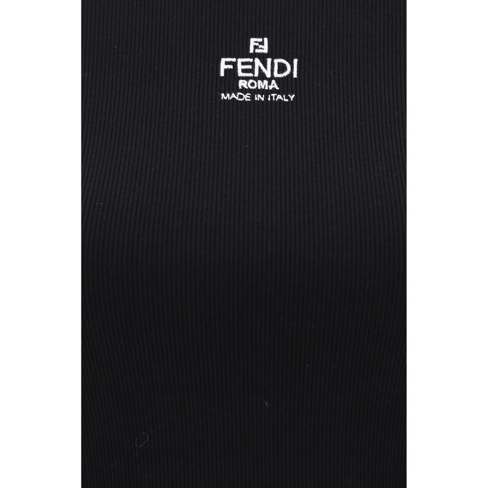 Fendi Black Cotton Women's T-Shirt