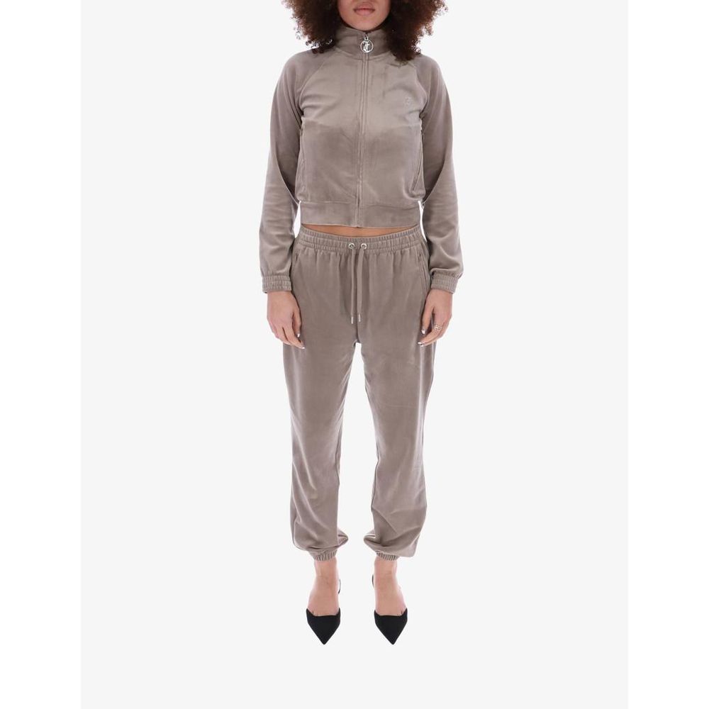 Juicy Couture Brown Polyester Women's Sweatshirt