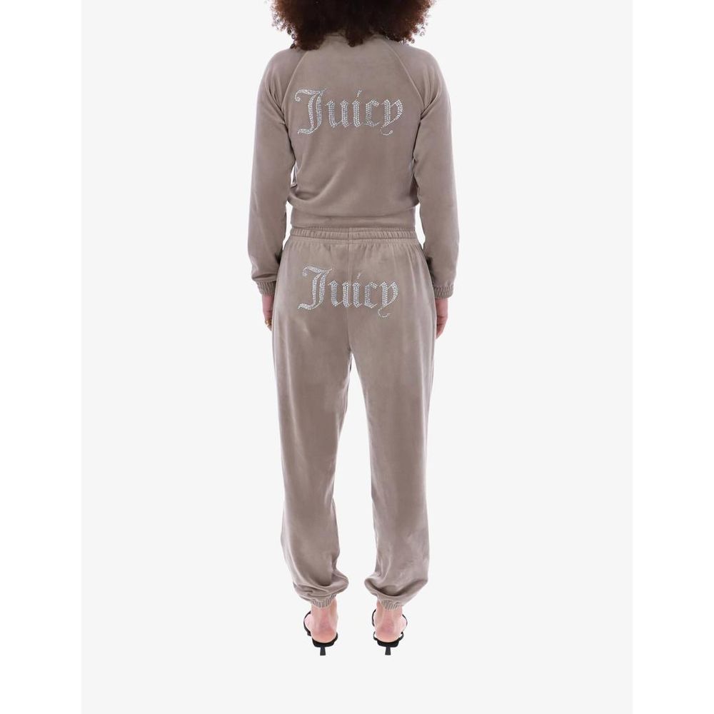 Juicy Couture Brown Polyester Women's Sweatshirt