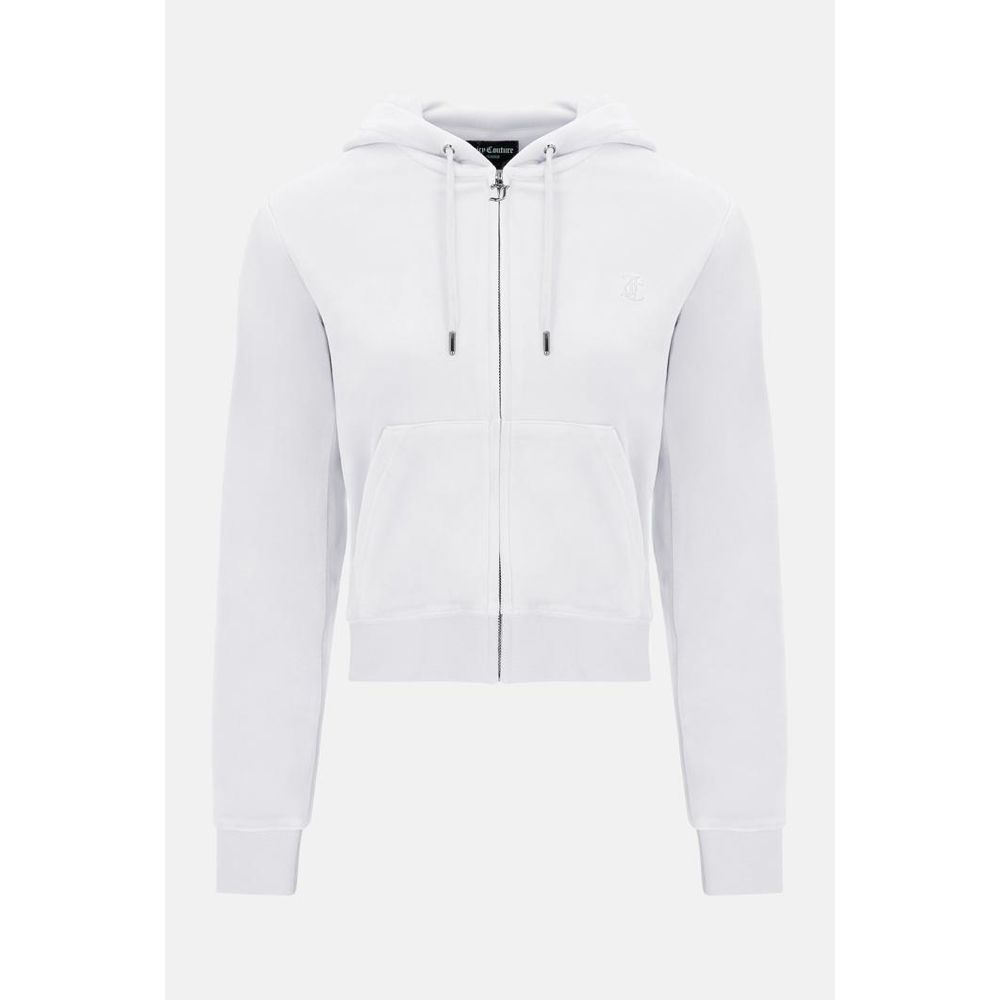 Juicy Couture White Polyester Women's Sweatshirt