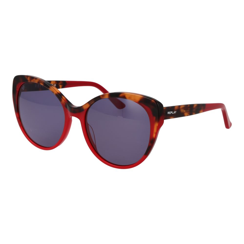 Replay Red Plastic Women's Sunglasses