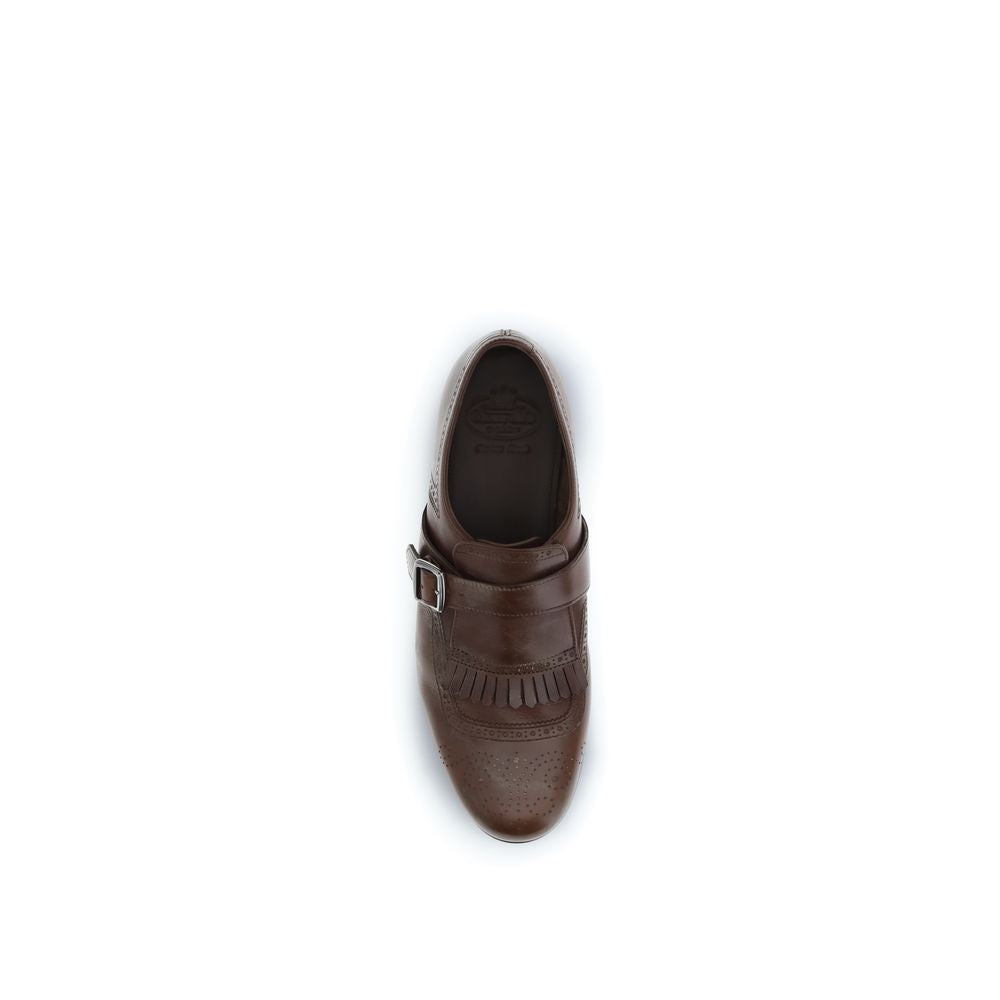 Church's Brown Calf Leather Bos Taurus Slip-On Men's Loafers