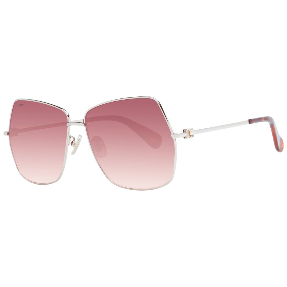 Max Mara Gold Metal Women's Sunglasses