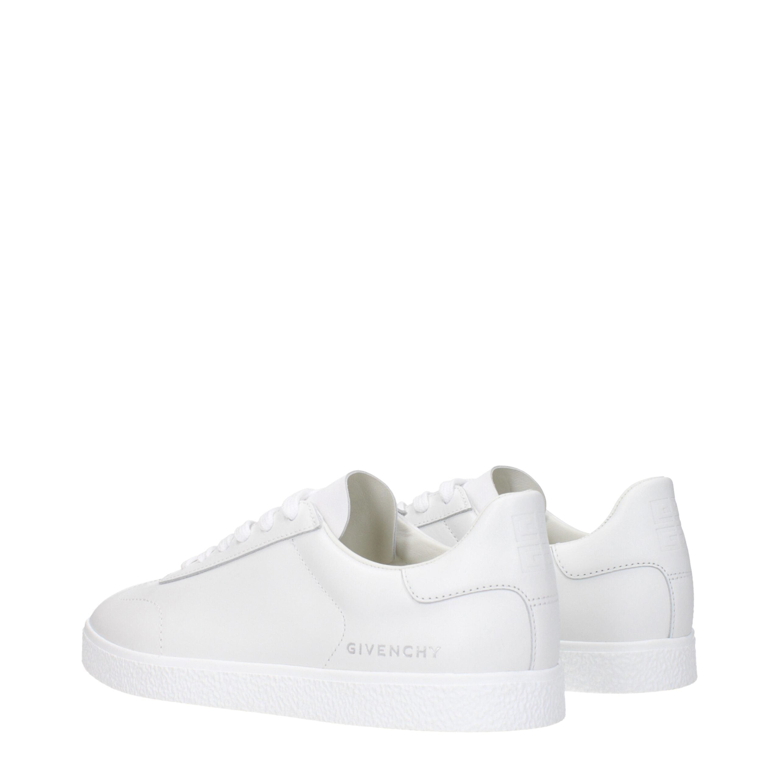 Givenchy White Leather Low Top Women's Sneakers