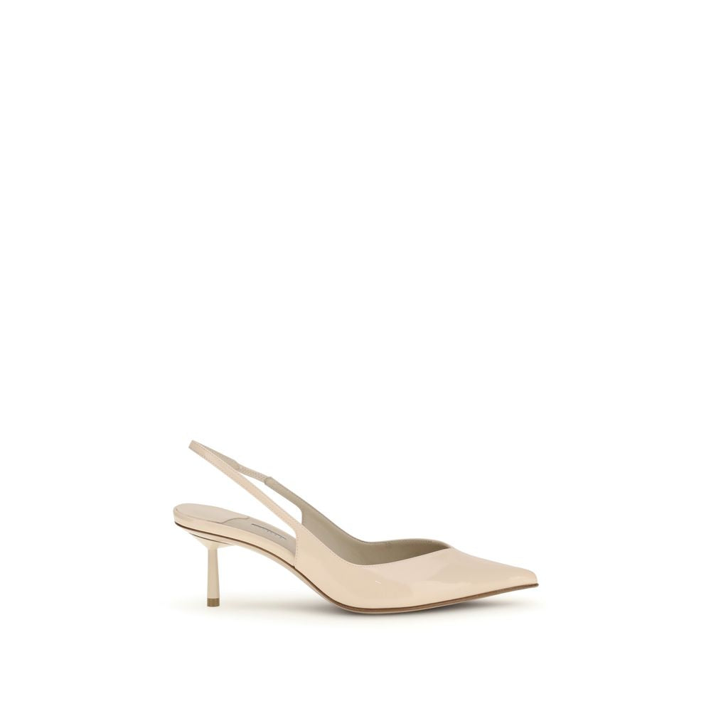 LE SILLA Multicolor Calf Leather Bos Taurus Mid Heel Women's Pumps