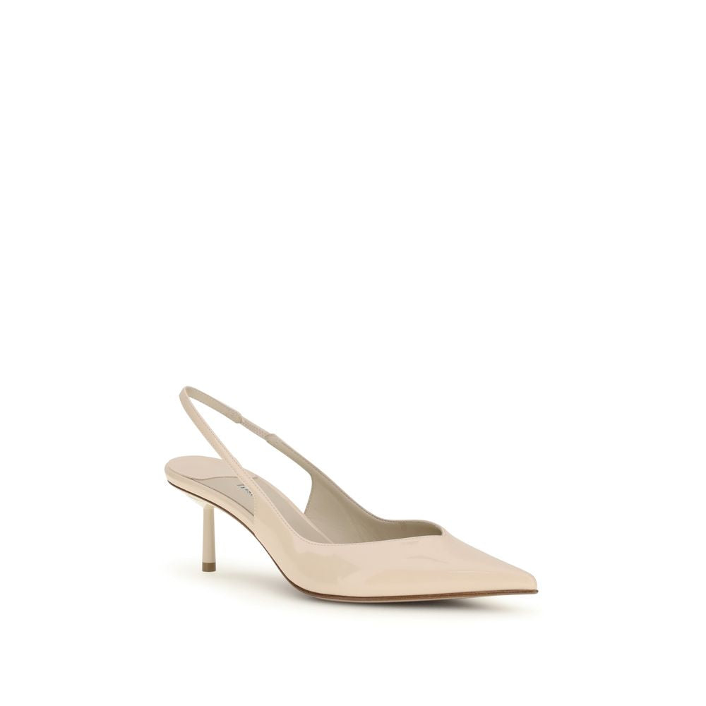 LE SILLA Multicolor Calf Leather Bos Taurus Mid Heel Women's Pumps