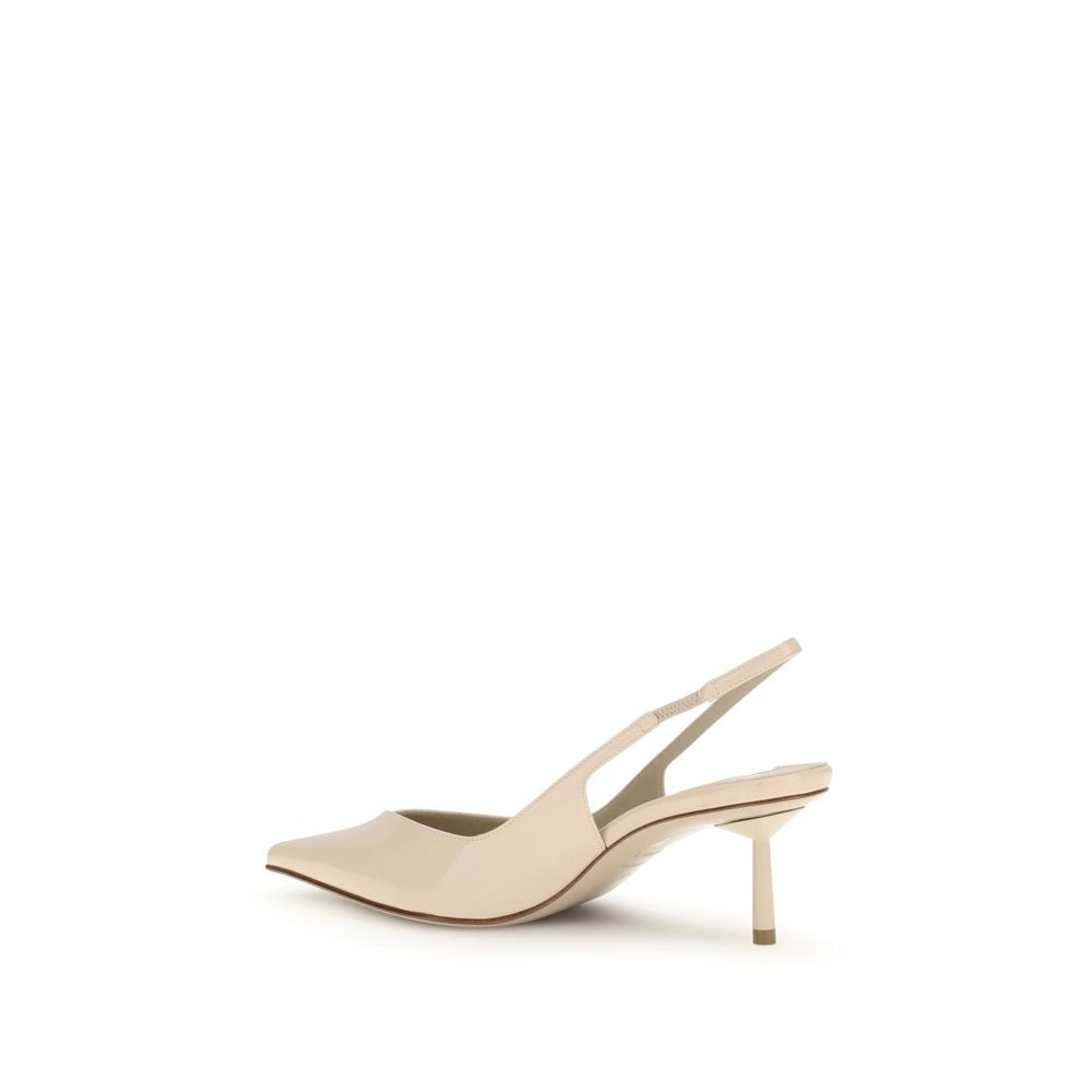 LE SILLA Multicolor Calf Leather Bos Taurus Mid Heel Women's Pumps