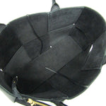 Bottega Veneta Arco Black Pony-Style Calfskin Tote Bag (Pre-Owned)