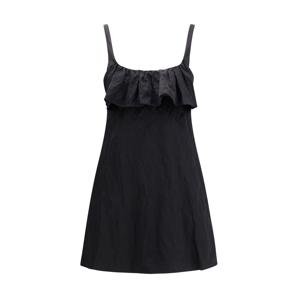 Chloé Black Cotton Casual Women's Dress