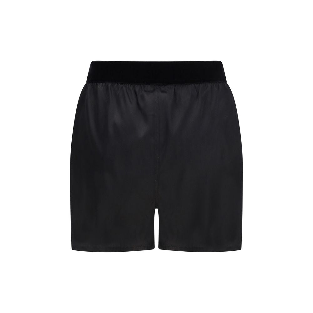 Tom Ford Black Silk Bermuda Women's Shorts