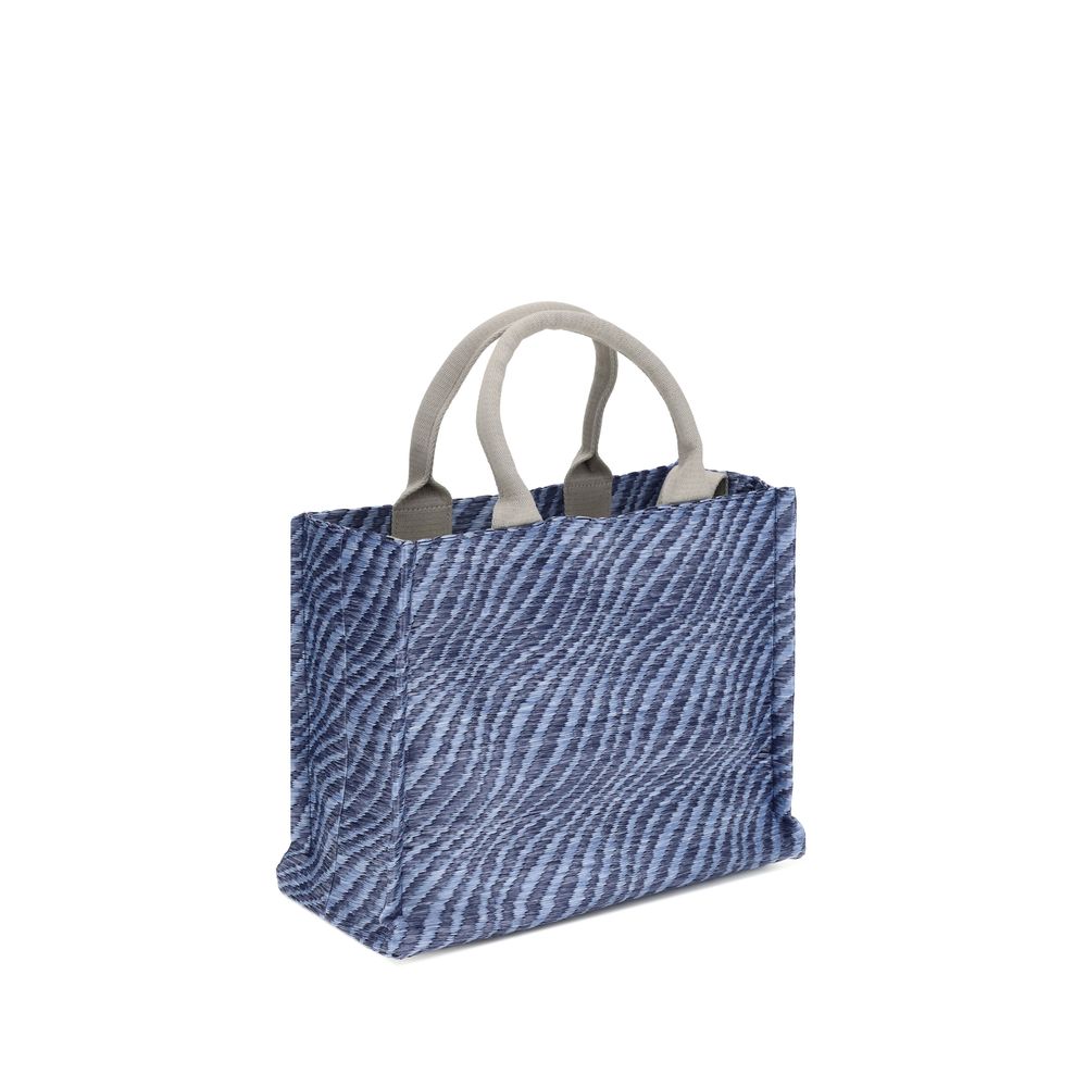 Marni Blue Nylon Shoulder Women's Bag