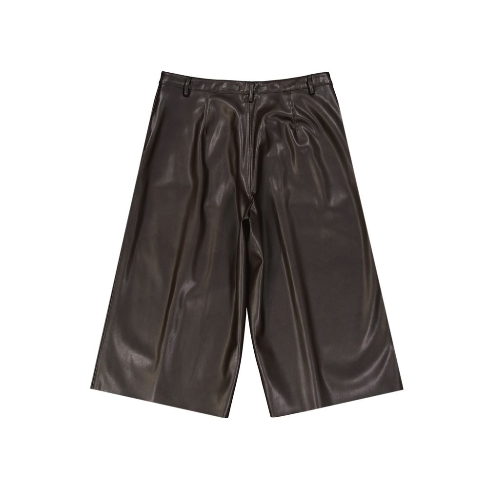 BLANCA VITA Brown Polyethylene Bermuda Women's Shorts