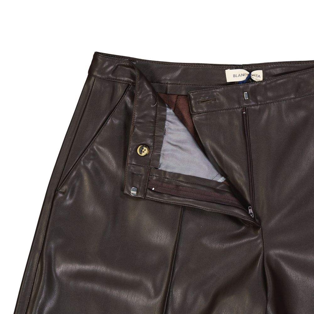 BLANCA VITA Brown Polyethylene Bermuda Women's Shorts