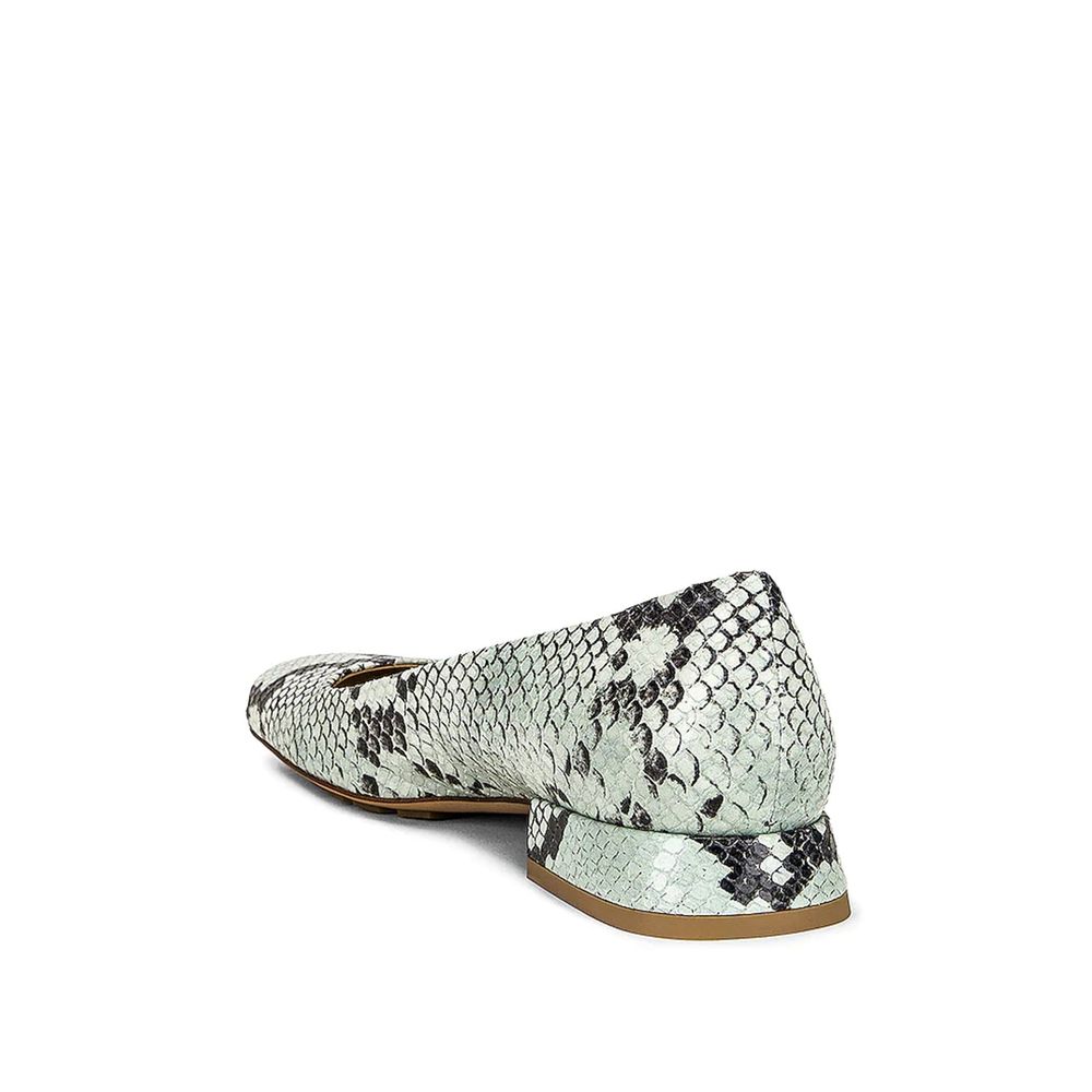 Bottega Veneta Bicolor Calfskin Ballet Women's Flats