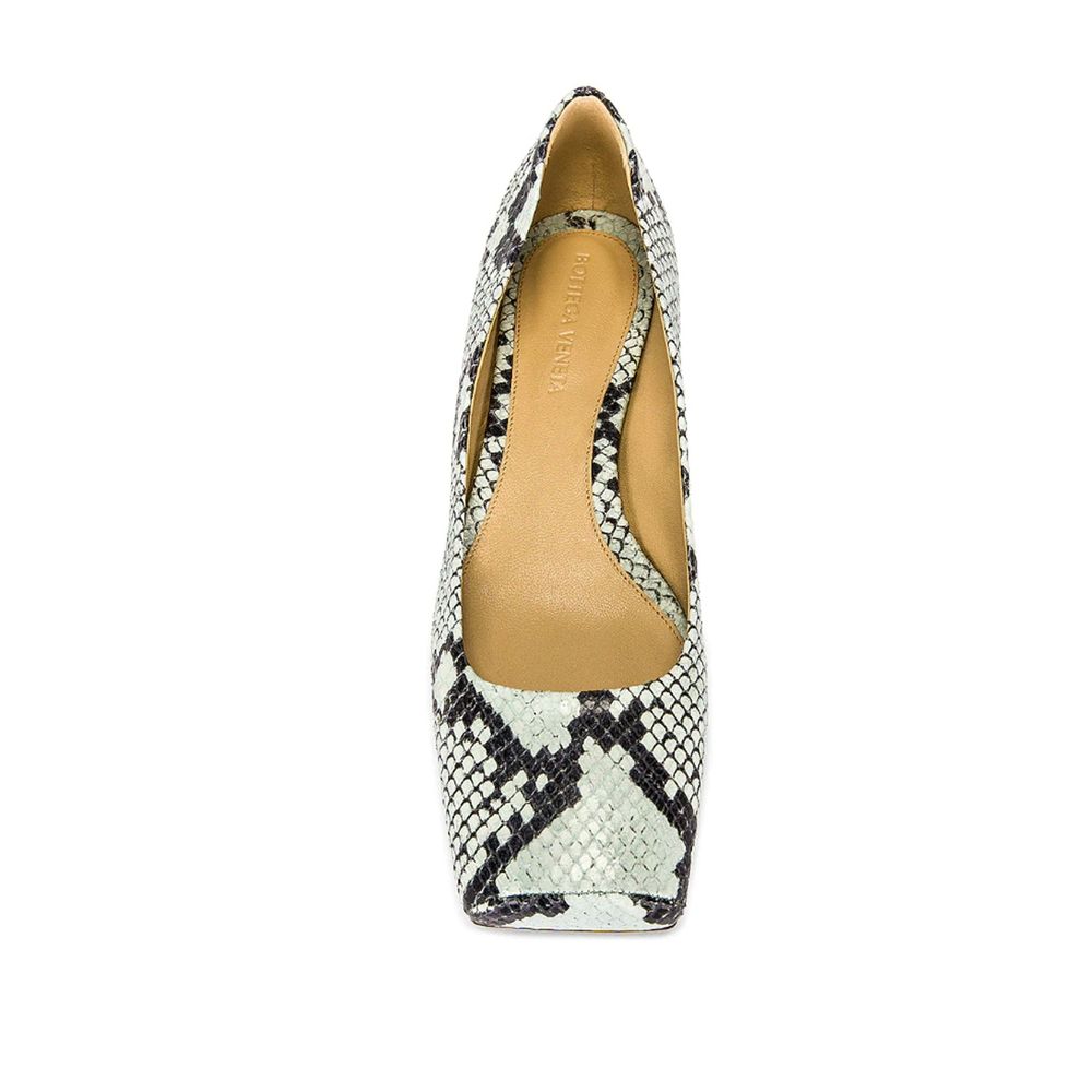 Bottega Veneta Bicolor Calfskin Ballet Women's Flats