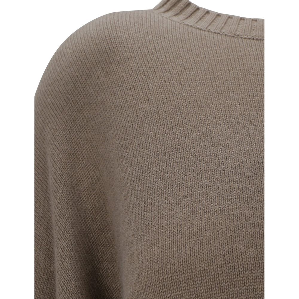 Brunello Cucinelli Beige Cashmere Women's Sweater