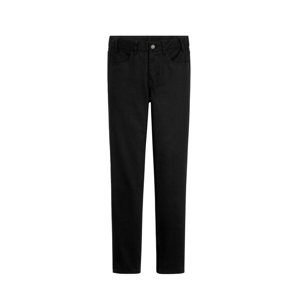 Celine Black Cotton Skinny Women's Jeans