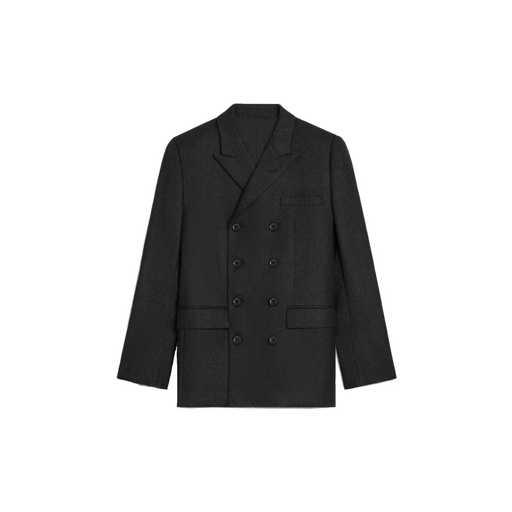 Celine Gray Wool Men's Blazer