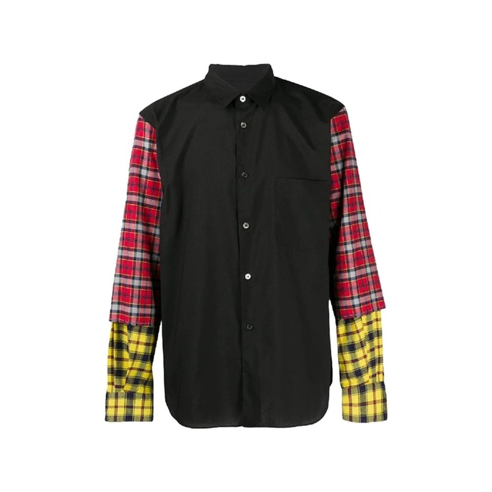 Comme Des Garçons Black Cotton Dress Men's Shirt