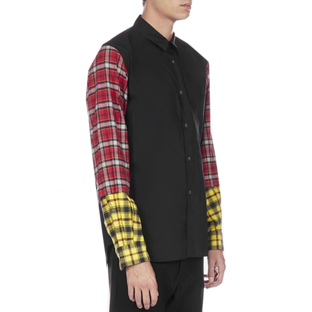 Comme Des Garçons Black Cotton Dress Men's Shirt