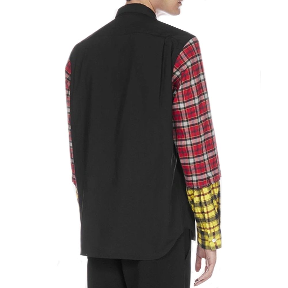 Comme Des Garçons Black Cotton Dress Men's Shirt