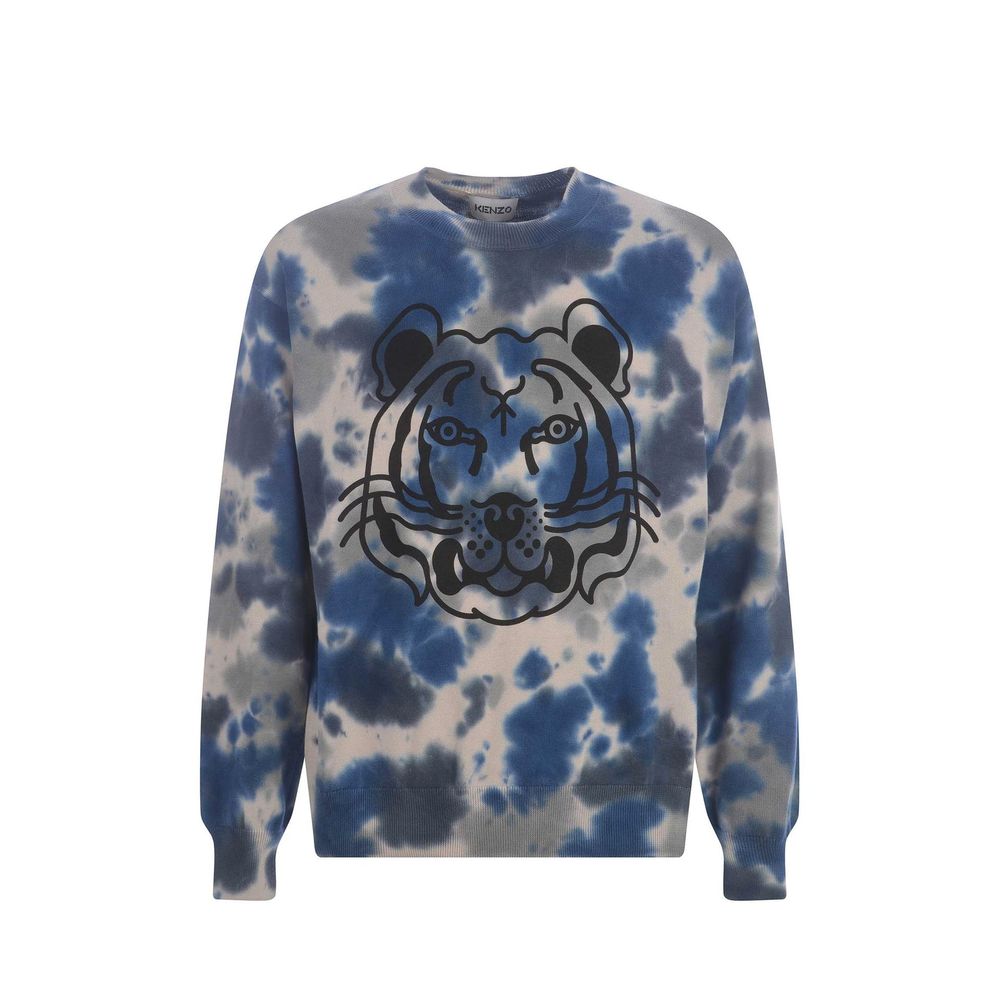 Kenzo Gray Cotton Men's Sweatshirt