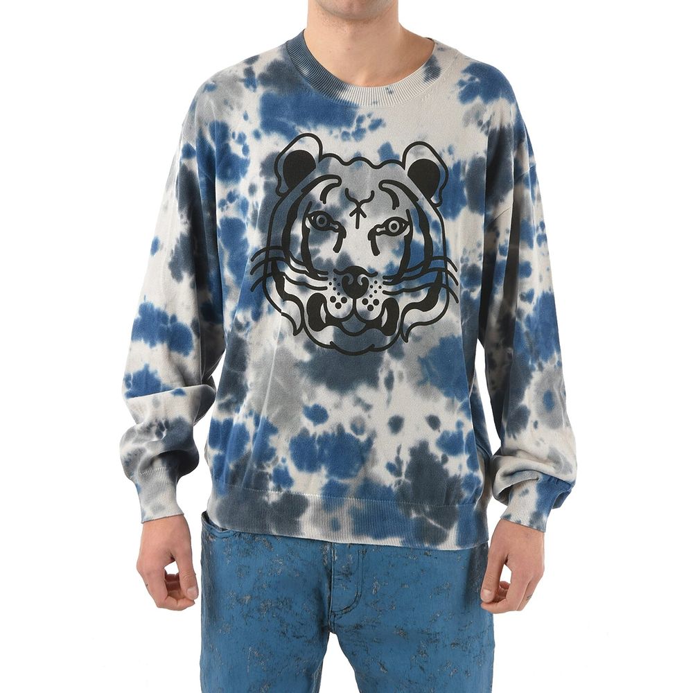 Kenzo Gray Cotton Men's Sweatshirt