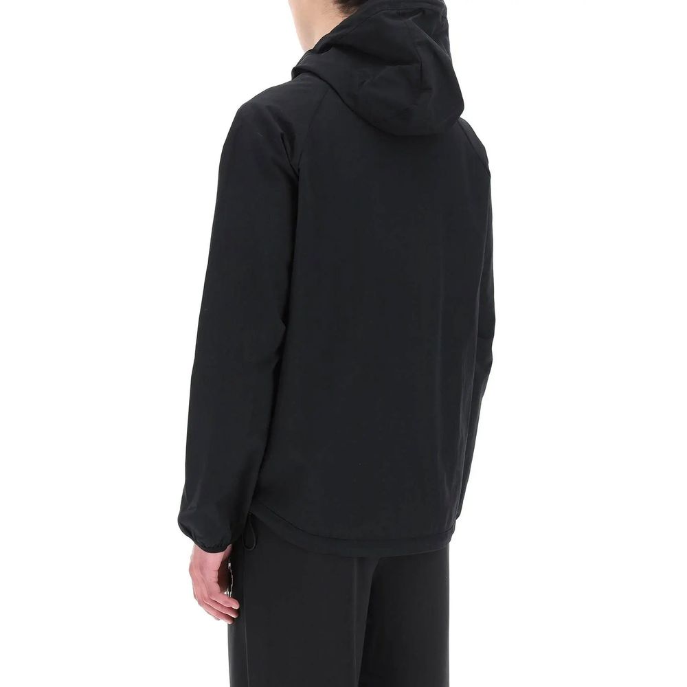 Marcelo Burlon Black Polyamide Shell Men's Jacket
